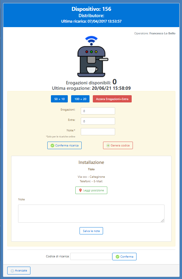 Operatore